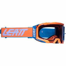 Leatt Velocity 5.5 Frame Lunettes de motocross, bleu-orange pour Hommes