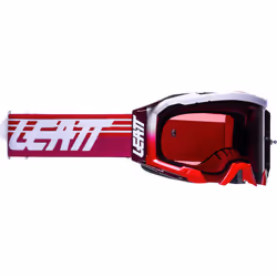 Leatt Velocity 5.5 Fade Lunettes de motocross, rouge pour Hommes