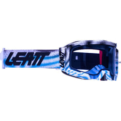 Leatt Velocity 5.5 Zebra Lunettes de motocross, bleu pour Hommes