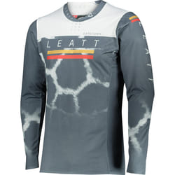 Leatt Moto 5.5 Ultraweld Giraffe Maillot de motocross, argent, taille XL pour Hommes