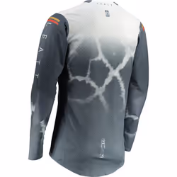 Leatt Moto 5.5 Ultraweld Giraffe Maillot de motocross, argent, taille XL pour Hommes