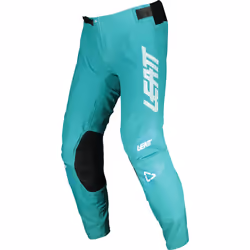 Leatt Moto 5.5 I.K.S Classic Pantalon de motocross, turquoise, taille XL pour Hommes