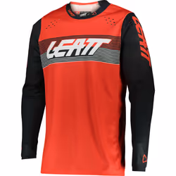 Leatt Moto 4.5 Lite Color Maillot de motocross, rouge, taille M pour Hommes