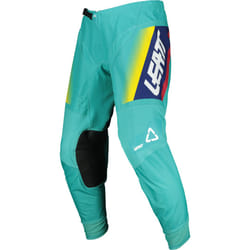 Leatt Moto 4.5 Color Pantalon de motocross, turquoise, taille M pour Hommes