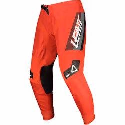 Leatt Moto 4.5 Color Pantalon de motocross, rouge, taille M pour Hommes