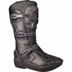 Leatt 3.5 Bottes de motocross, noir-gris, taille 44 45 pour Hommes