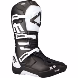 Leatt 3.5 Bottes de motocross, noir-blanc, taille 40 41 pour Hommes