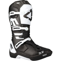 Leatt 3.5 Bottes de motocross, noir-blanc, taille 44 45 pour Hommes