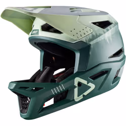Leatt MTB Gravity 4.0 Green Casque de descente, vert, taille L pour Hommes