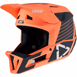 Leatt MTB 1.0 Gravity Casque de descente, gris-rose, taille XL pour Hommes
