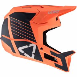 Leatt MTB 1.0 Gravity Casque de descente, gris-rose, taille XL pour Hommes