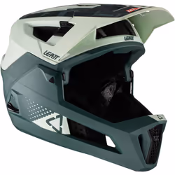 Leatt MTB 4.0 Enduro Casque de descente, vert, taille S pour Hommes