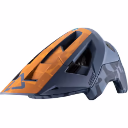 Leatt MTB All Mountain 4.0 Casque de vélo, gris-orange, taille M pour Hommes
