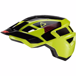 Leatt MTB All Mountain 1.0 Casque de vélo pour enfants, noir-jaune pour Des gamins