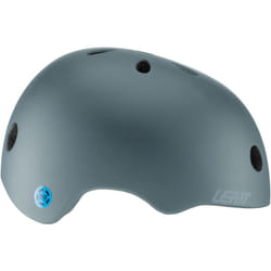 Leatt MTB Trail 1.0 Solid Casque de vélo, bleu, taille M pour Hommes