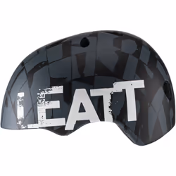 Leatt MTB Trail 1.0 Casque de vélo, noir pour Garçons