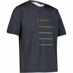 Leatt MTB Trail 1.0 Line Short Maillot vélo, noir, taille S pour Hommes