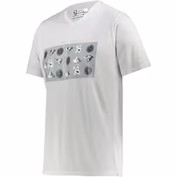 Leatt MTB All Mountain 2.0 Symbol Short Maillot de vélo pour enfants, gris, taille XL pour Des gamins