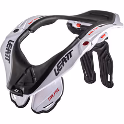 Leatt 5.5 Attelle cervicale, blanc, taille L XL pour Hommes