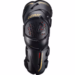 Leatt Z-Frame Lines Protège-genoux, noir, taille S pour Hommes