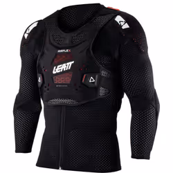 Leatt AirFlex Veste protectrice, noir, taille S pour Hommes