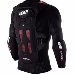 Leatt AirFlex Veste protectrice, noir, taille S pour Hommes