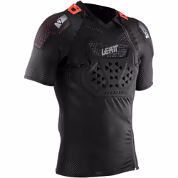 Leatt ReaFlex Stealth T-shirt protecteur, noir, taille XS pour Hommes