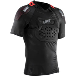 Leatt ReaFlex Stealth T-shirt protecteur, noir, taille XS pour Hommes