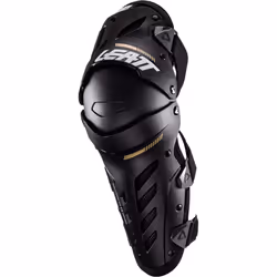 Leatt Dual Axis Protecteurs de genou et de tibia, noir, taille 2XL pour Hommes