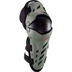 Leatt Dual Axis Protecteurs de genou et de tibia, vert, taille 2XL pour Hommes