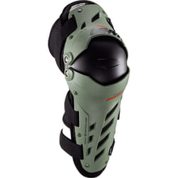 Leatt Dual Axis Protecteurs de genou et de tibia, vert, taille 2XL pour Hommes