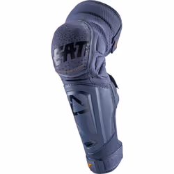 Leatt 3DF Hybrid EXT Motocross Genou / Protège-tibia, bleu, taille S M pour Hommes
