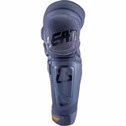 Leatt 3DF Hybrid EXT Motocross Genou / Protège-tibia, bleu, taille S M pour Hommes