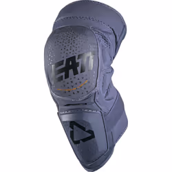 Leatt 3DF Hybrid Protecteurs de genoux de motocross, gris-bleu, taille S M pour Hommes