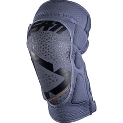 Leatt 3DF 5.0 Zip Garde genou de motocross, bleu, taille S M pour Hommes