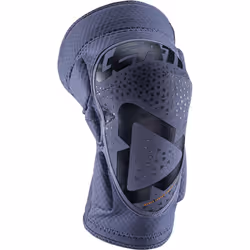 Leatt 3DF 5.0 Zip Garde genou de motocross, bleu, taille 2XL pour Hommes