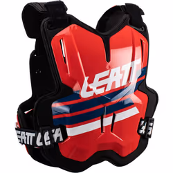 Leatt 2.5 Design Protecteur de poitrine pour enfants, noir-rouge, taille 145 cm 155 cm 160 cm pour Des gamins