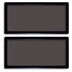 DEMCiflex DAN Case A4 SFX External Dust Filter Kit, Filtre anti-poussière, Noir, 269,6 mm, 149,7 mm, 2 pièce(s)