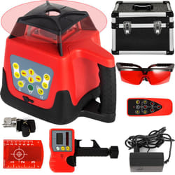 Niveau Laser Autonivelant Balayage Rotative a 360 Degres Laser Ligne Verticale Horizontale Module Laser Rotatif Auto-Alignement Faisceau Rouge