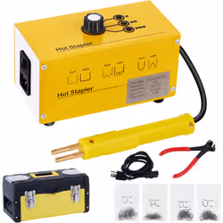 Description générale Le kit de réparation plastique par agrafage à chaud 20 W est un outil essentiel pour souder rapidement e ...