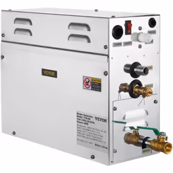 Générateur de Vapeur 6 kW 35 - 55 ℃ & 4,3 L & Vidange Manuelle Si vous recherchez un générateur de vapeur, VEVOR doit être vo ...