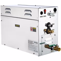 Générateur de Vapeur 9 kW 35 à 55 ℃ & 6 L & Vidange Manuelle Si vous recherchez un générateur de vapeur, VEVOR doit être votr ...