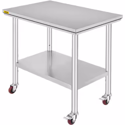 Description générale La table de préparation de cuisine en acier inoxydable est un équipement essentiel pour toute cuisine, q ...
