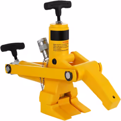 Détalonneur de Pneu Hydraulique Ce briseur de talon de pneu est composé d'un corps en fonte et d'une surface de finition de c ...