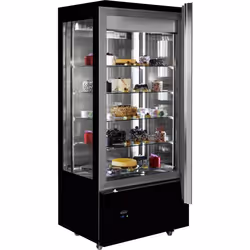 Combisteel 7489.5385, Pose libre, Noir, Acier inoxydable, Ventilé, 30 °C, R 290