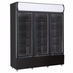 Combisteel 7455.2115, Pose libre, Noir, 1065 L, 58 dB, Ventilé, 32 °C