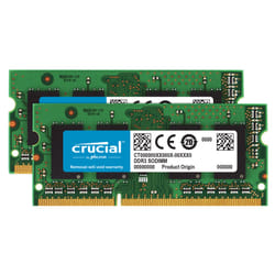 Crucial 16GB DDR3-1600 module de mémoire 16 Go 2 x 8 Go DDR3L 1600 MHz ECC