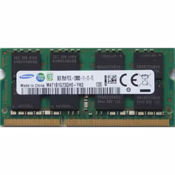Samsung 8GB PC3-12800, 8 Go, 1 x 8 Go, DDR3, 1600 MHz, 204-pin SO-DIMM