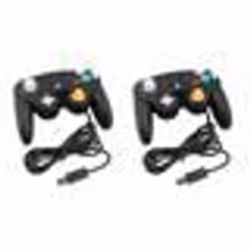 Manette de jeu - Kabalo - Gamecube/Wii - Filaire - Noir - 2 pièces