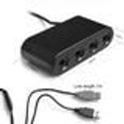 Kabalo GameCube GC - WaveBird câble convertisseur de ladaptateur de manette pour Wii U et PC noir
